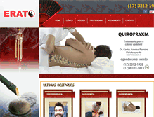 Tablet Screenshot of erato.com.br